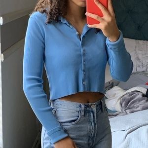 Blue Brandy Melville Top